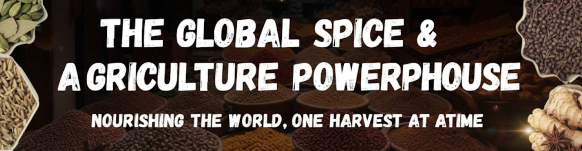 The Global Powerhouse of Spices & Agriculture